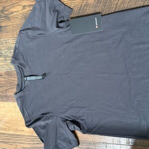lululemon athletica Charcoal Short Sleeve Tee